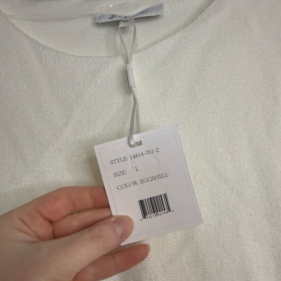 Siani Milano Feather Cuff Sweater - Picture 2 of 3